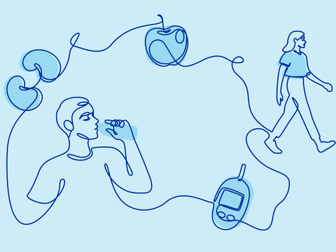 Living well with diabetes and beyond