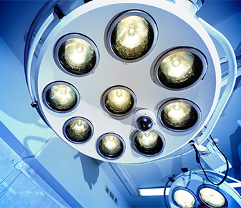 In the operating theatre