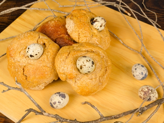 Traditional Spanish Easter  treat in a small version for kids