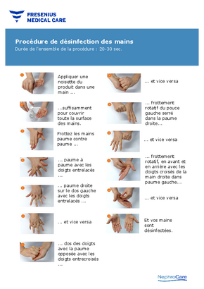 Comment se désinfecter correctement les mains