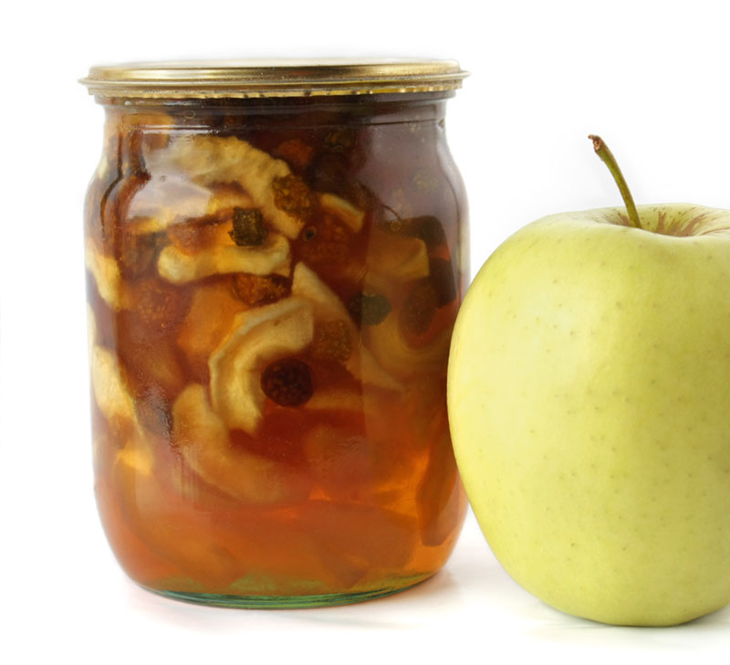 Baked apple jam
