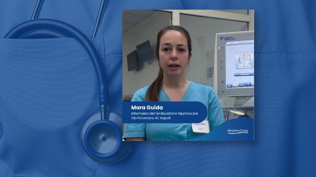 Videointervista a Mara Guida del centro NephroCare di Napoli