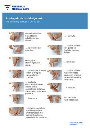 How to disinfect your hands correctly